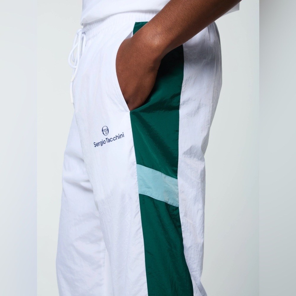 Sergio Tacchini Mens Angolo Track Pant Maritime Blue Size S